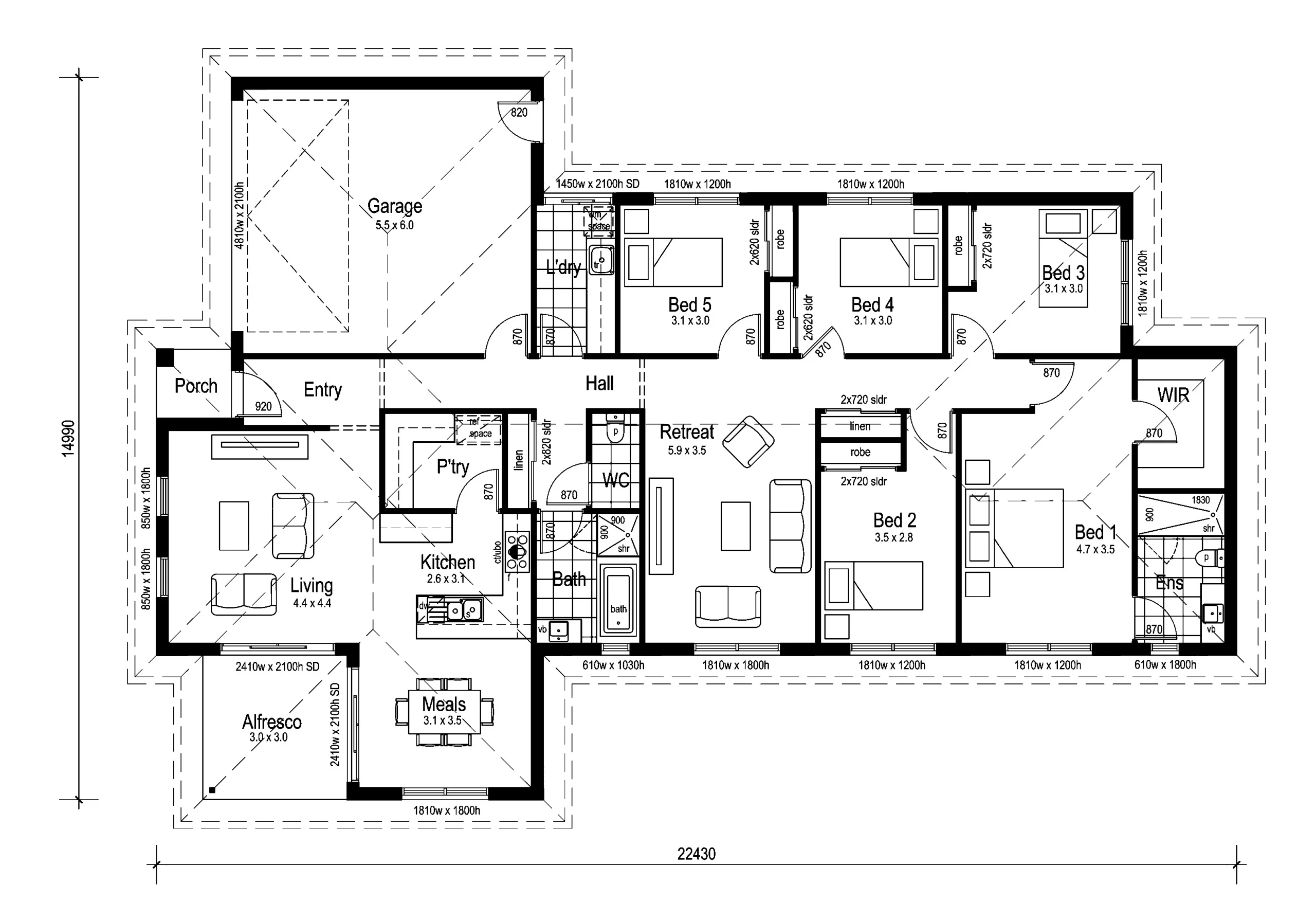 Banksia 239 floor plan