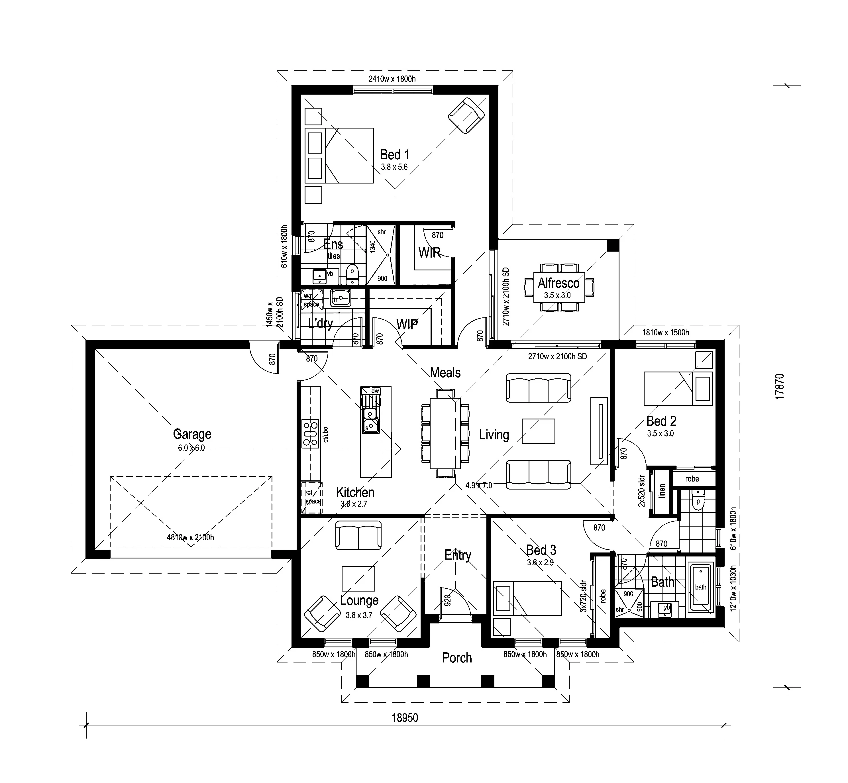 Casuarina 218 floor plan