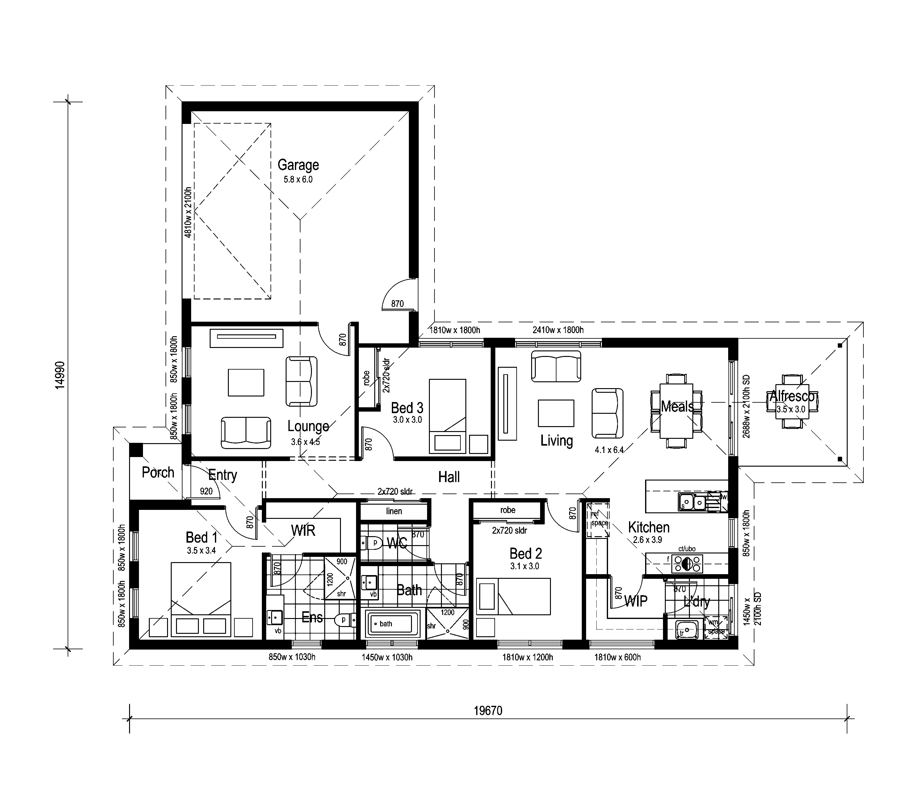 Correa 190 floor plan