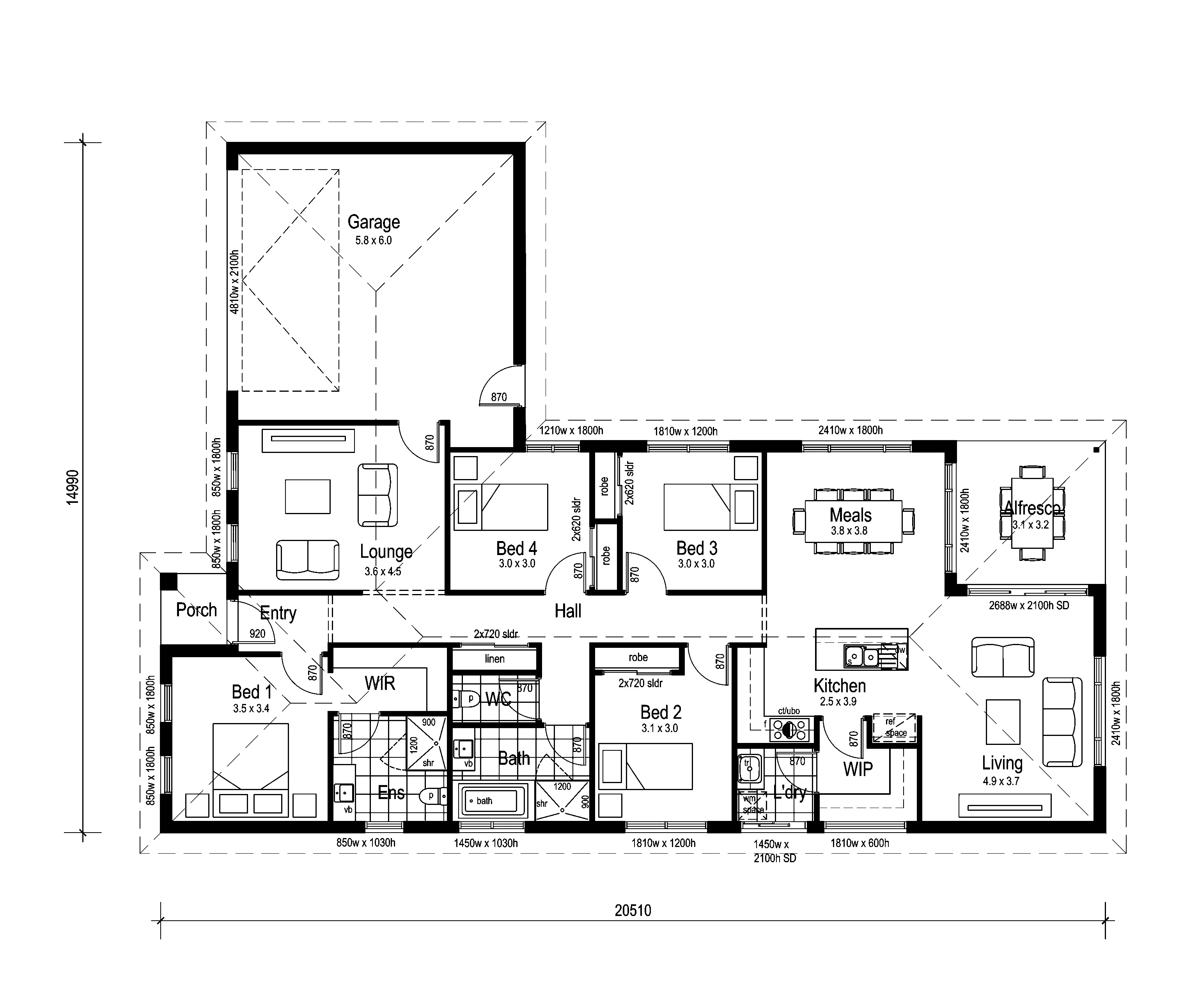 Correa 212 floor plan