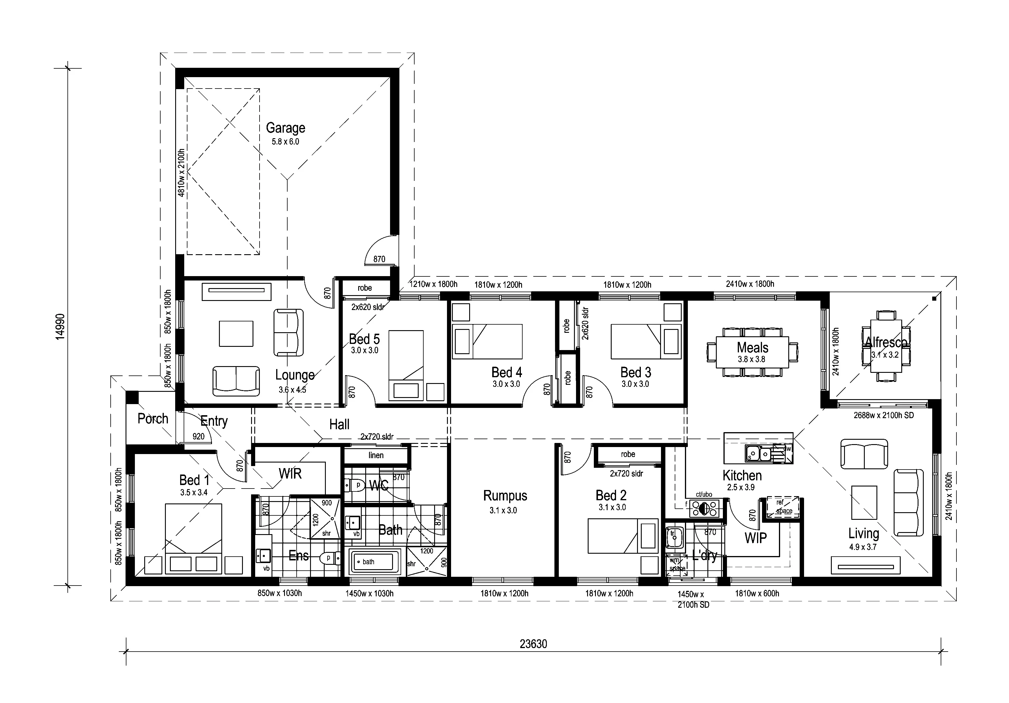 Correa 238 floor plan