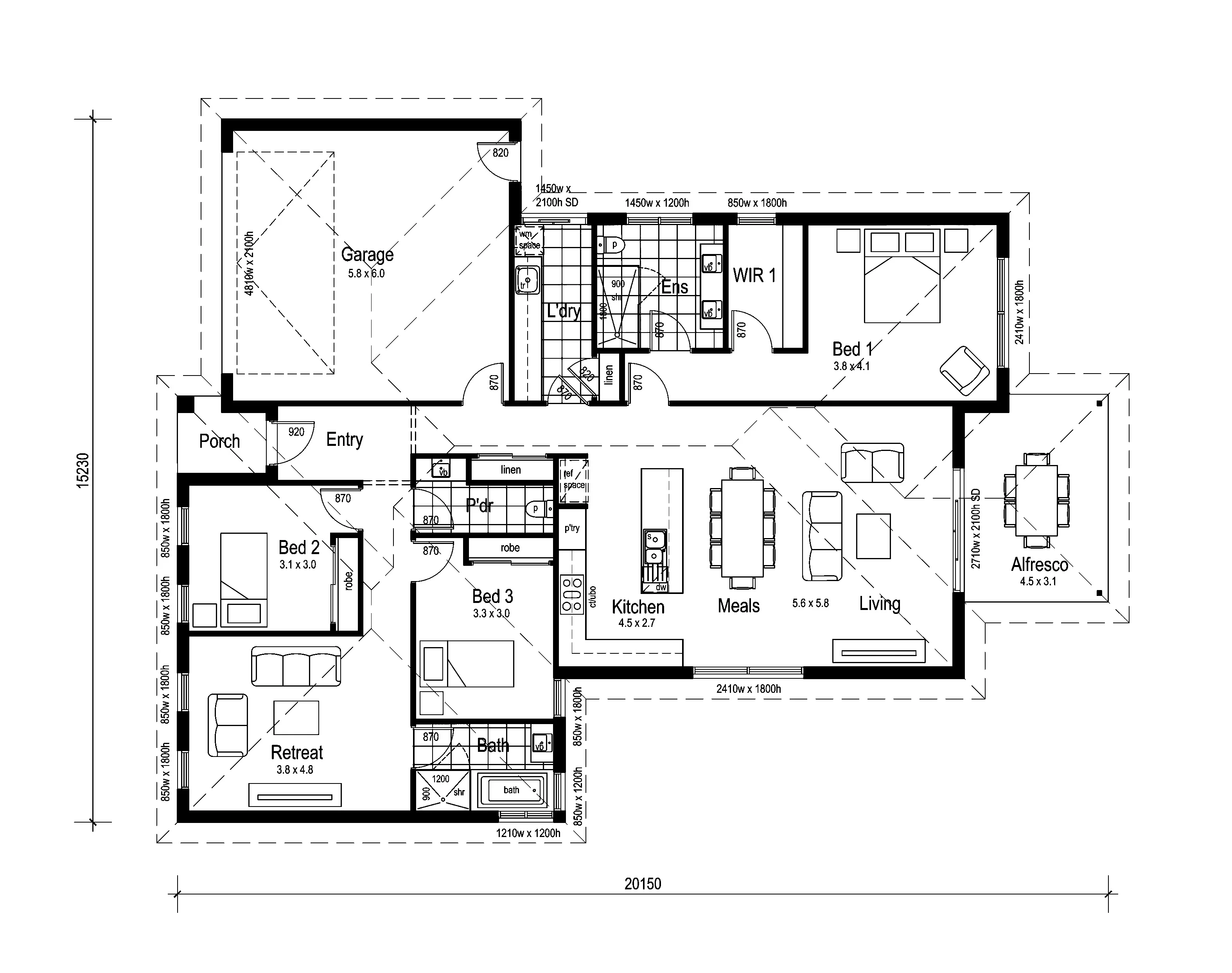 Eucalypt 224 floor plan