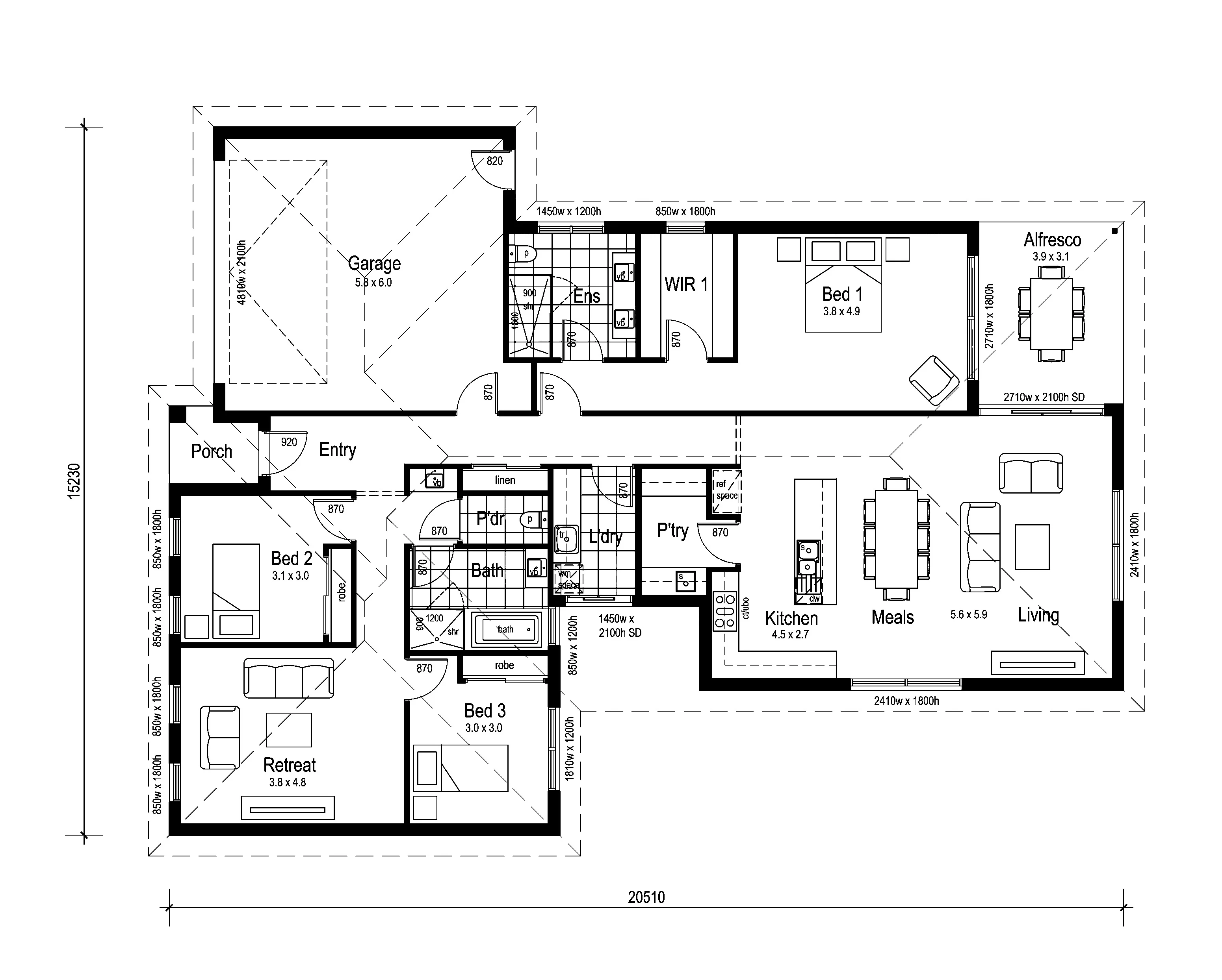 Eucalypt 236 floor plan