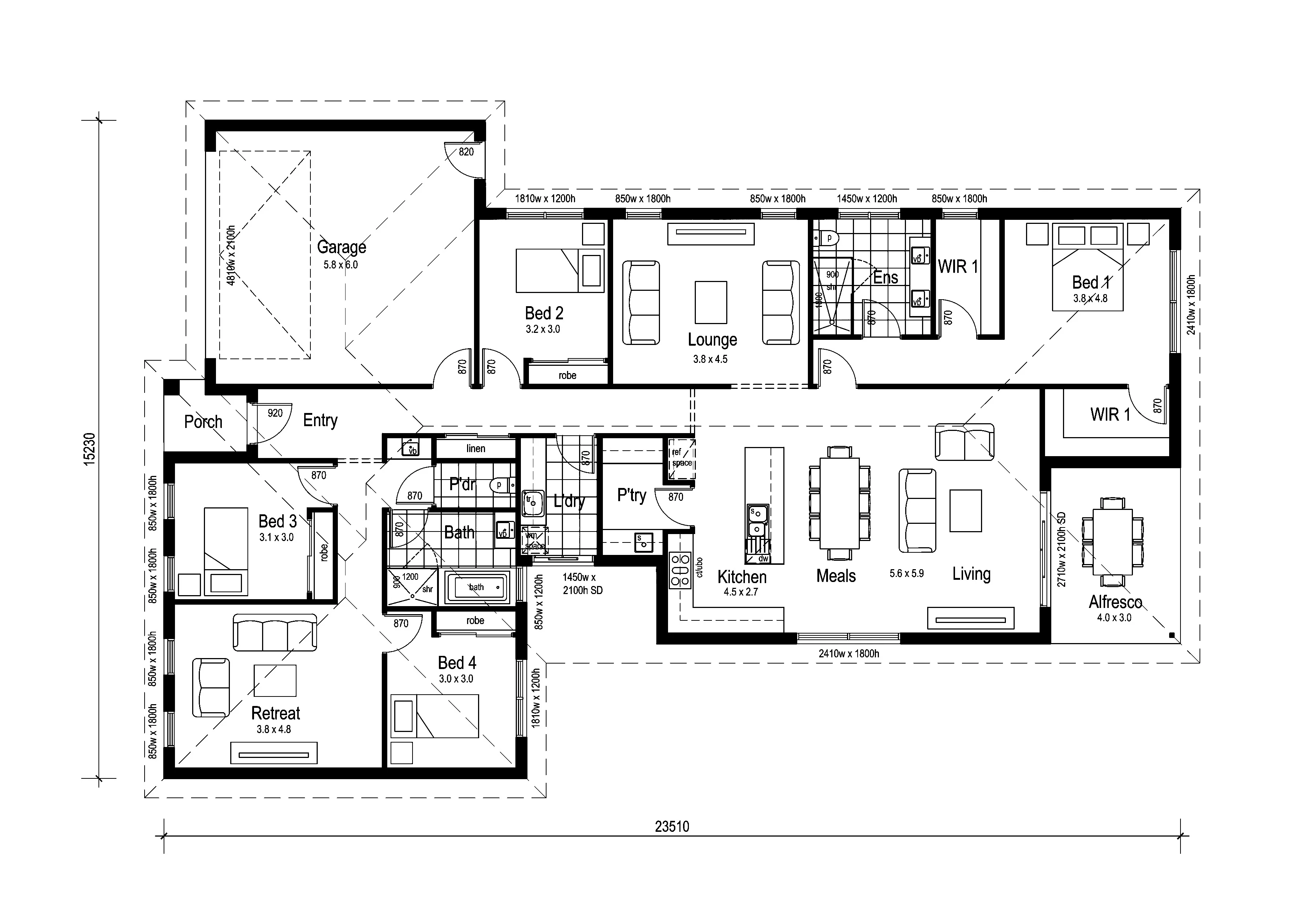 Eucalypt 266 floor plan